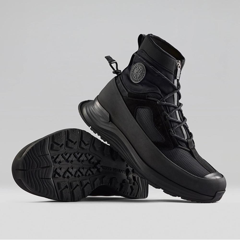 Canada Goose Men’s Glacier Trail High Top Leather Sneakers